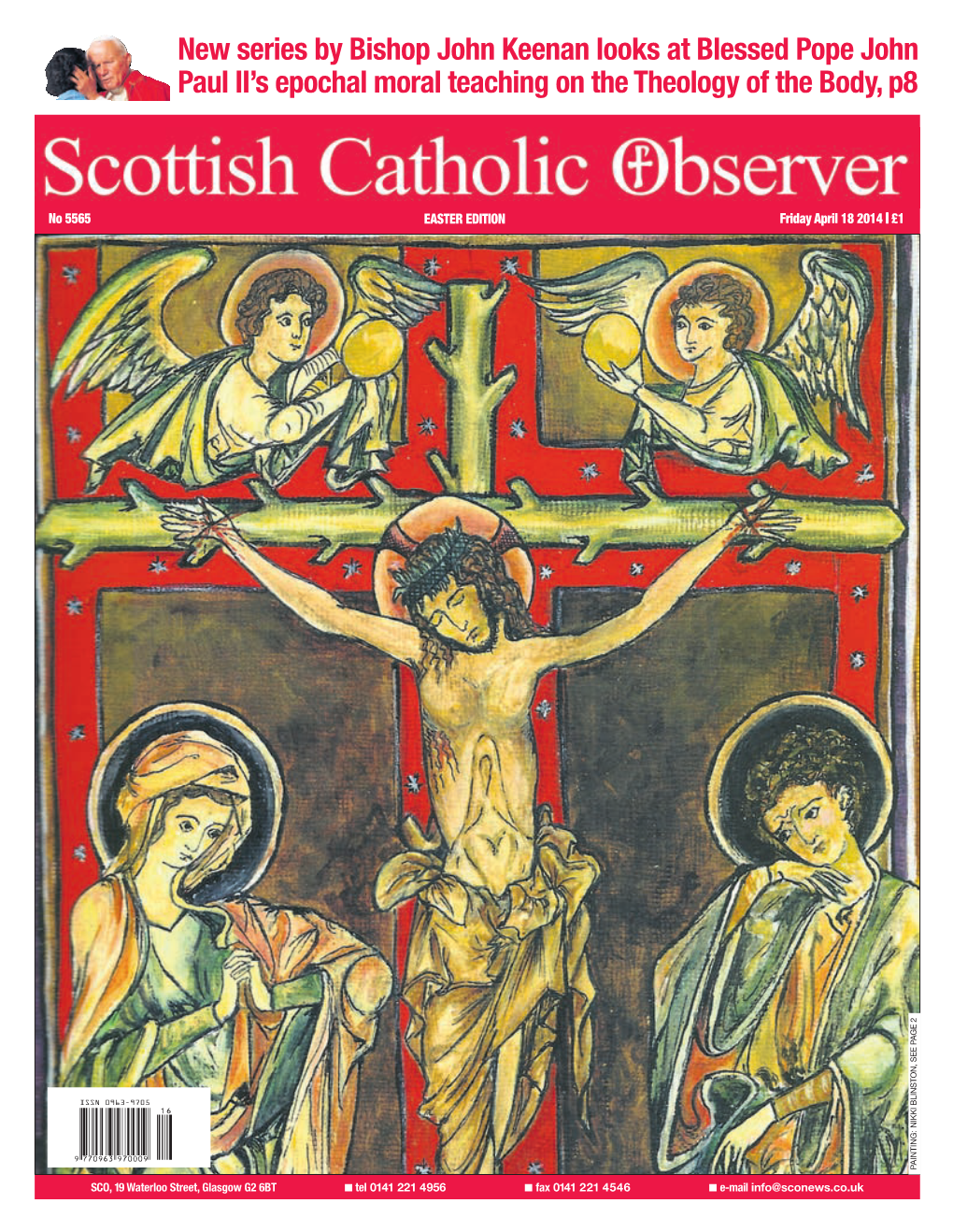 New Series by Bishop John Keenan Looks at Blessed Pope John Paul II’S Epochal Moral Teaching on the Theology of the Body, P8