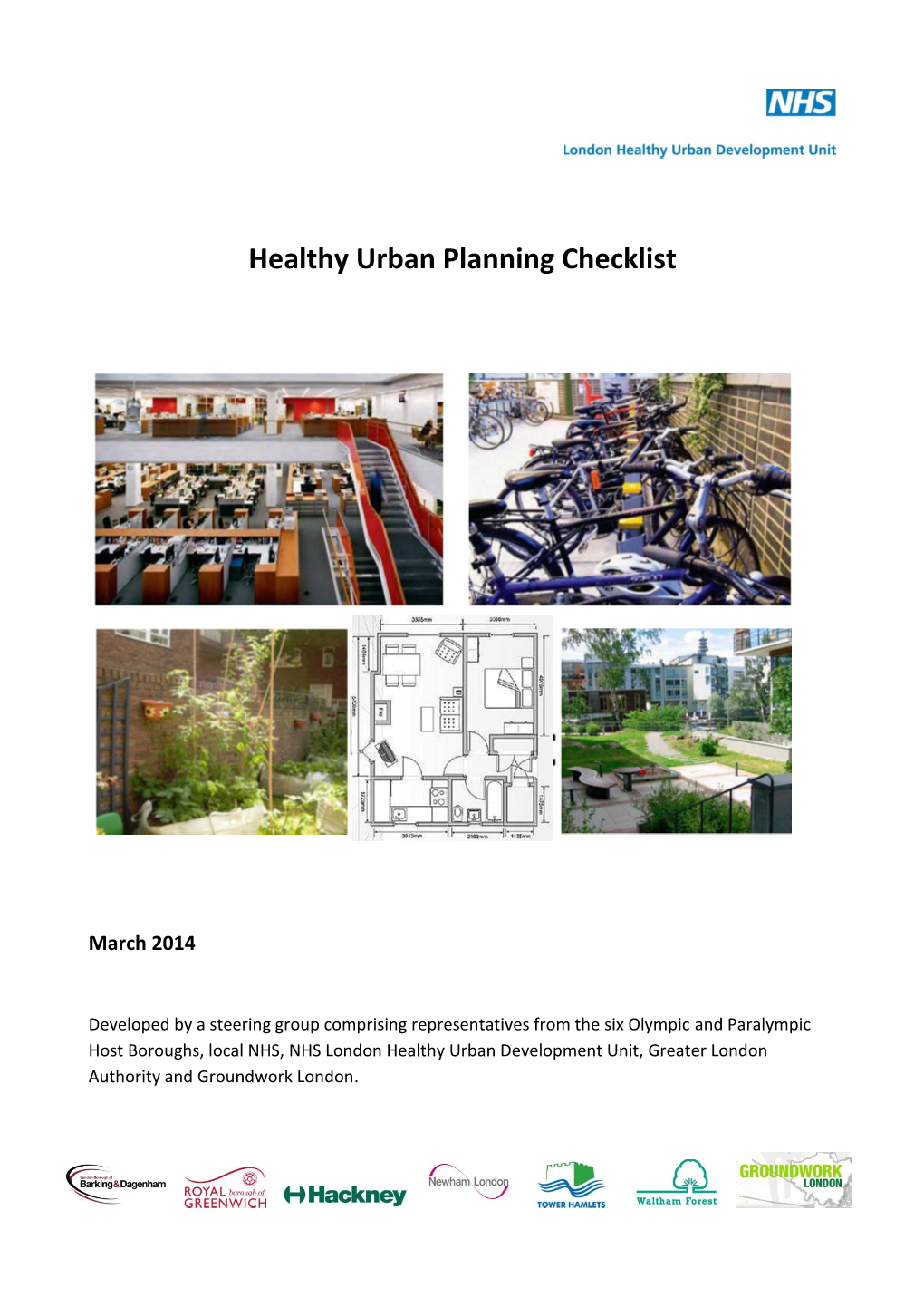 Healthy Urban Planning Checklist March 2014