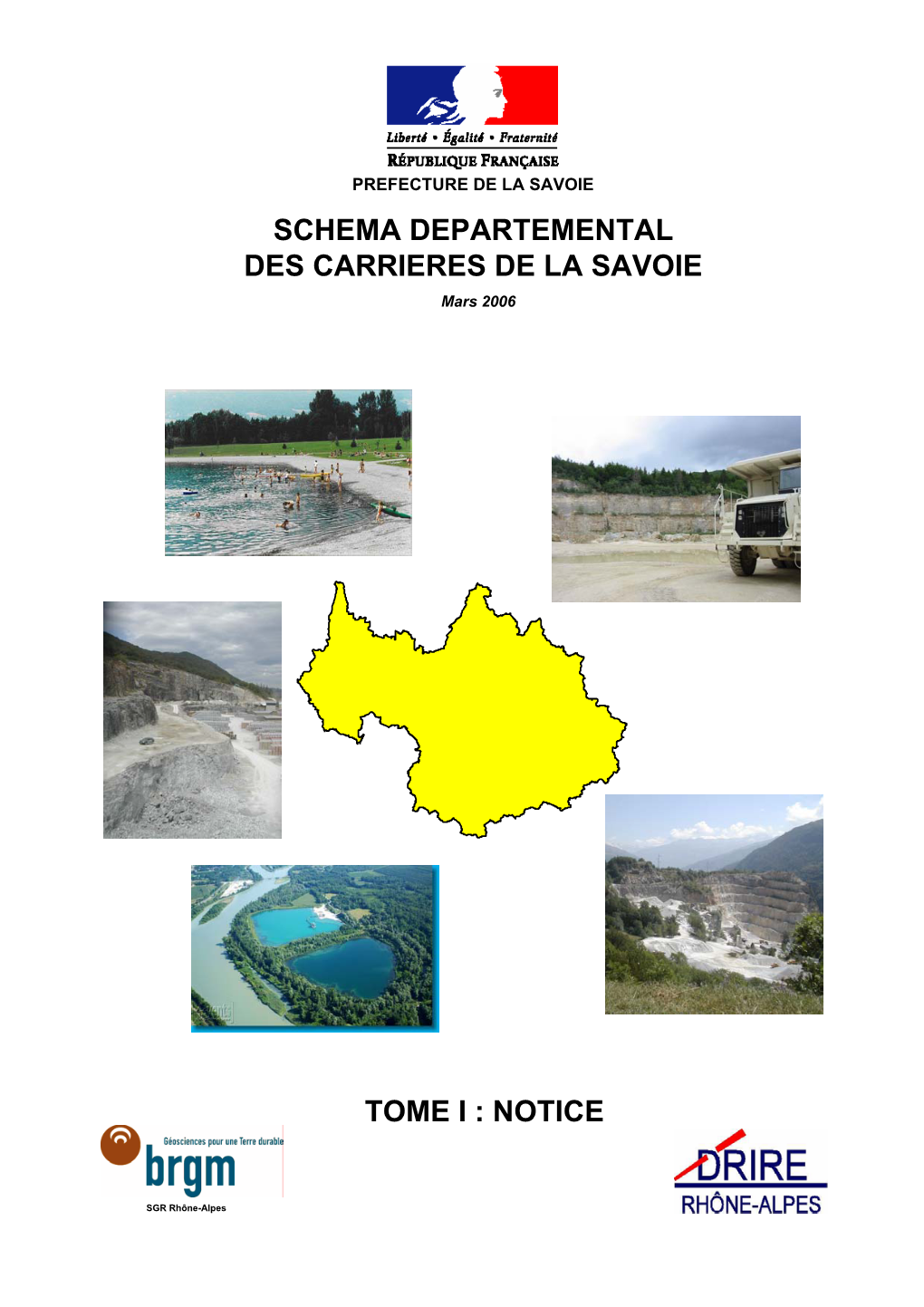 Tome I : Notice Schema Departemental Des