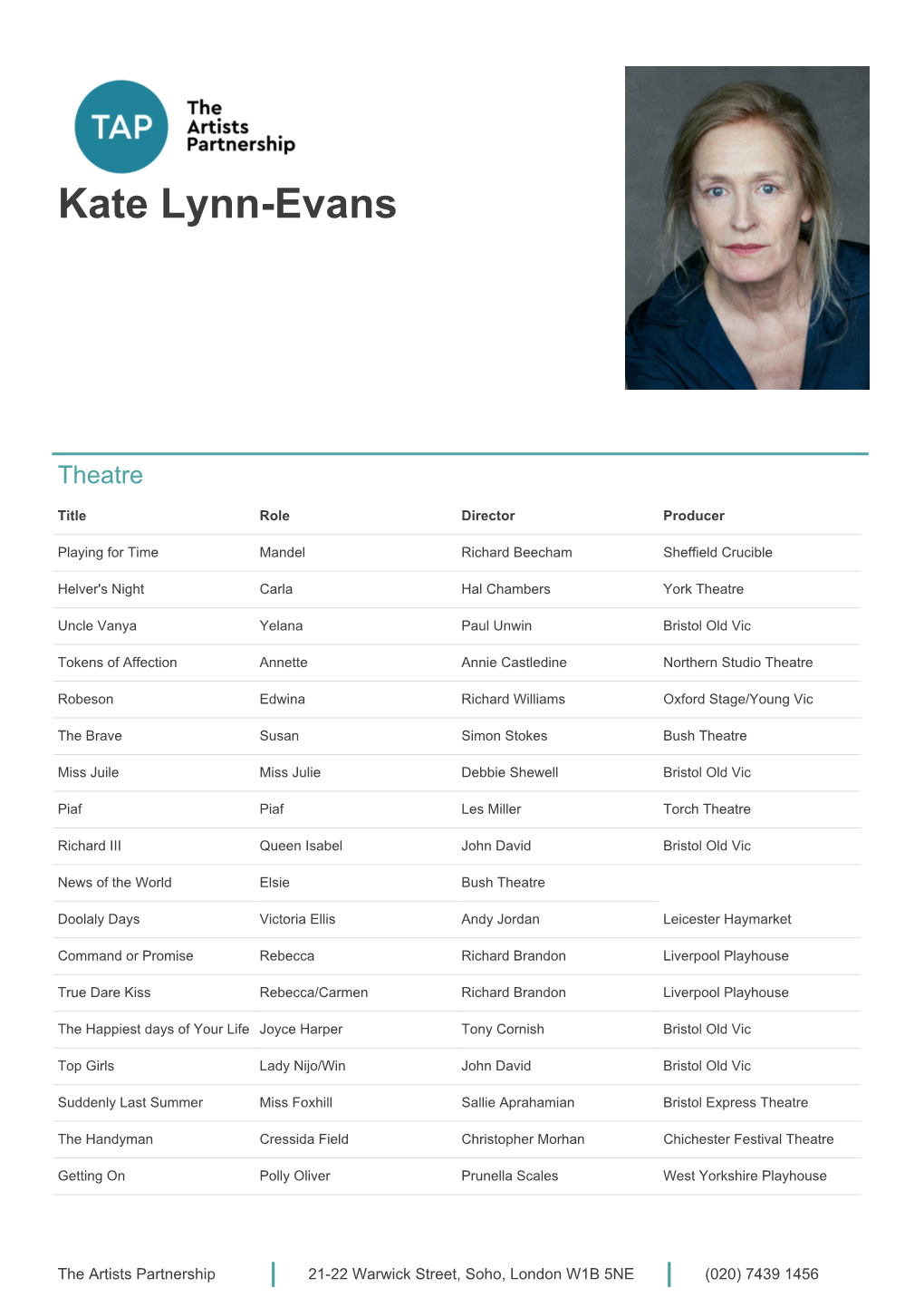 Kate Lynn-Evans