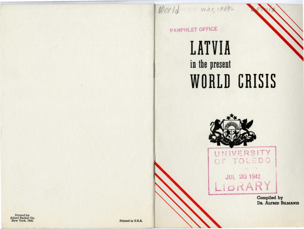 Latvia World Grisis