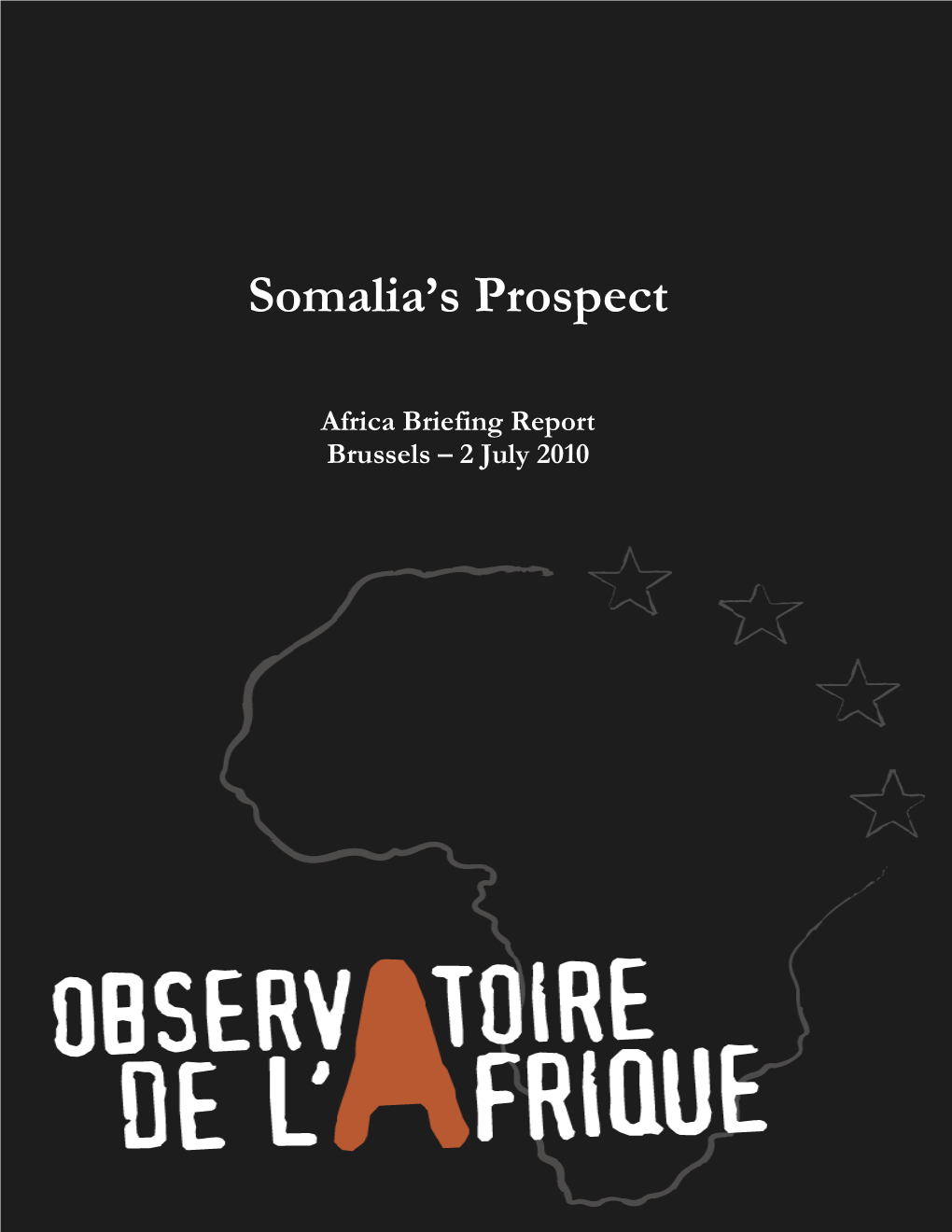 Somalia's Prospect