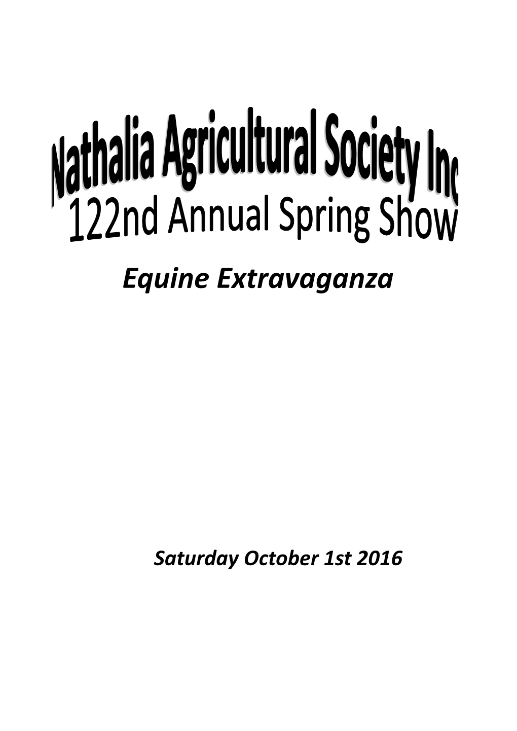 Equine Extravaganza