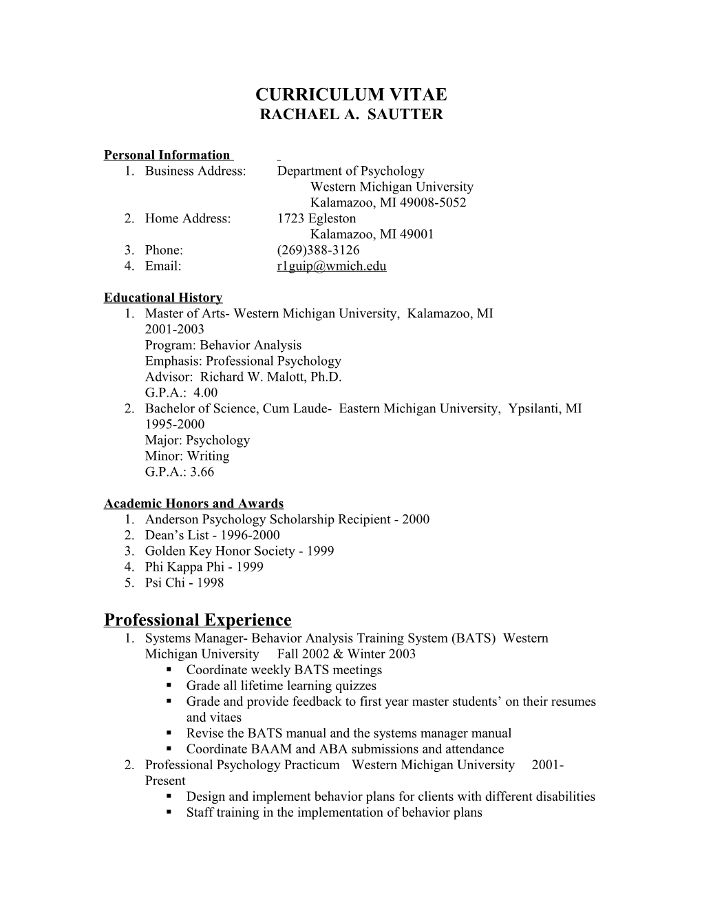 Curriculum Vitae s49