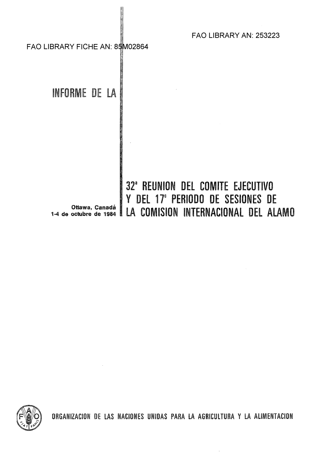 Nforme Ue L' Y Del 110 Peri000 De Sesiones De