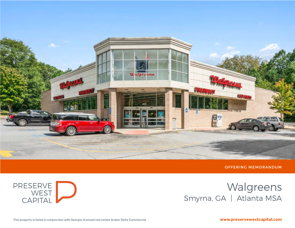 Walgreens Smyrna, GA | Atlanta MSA