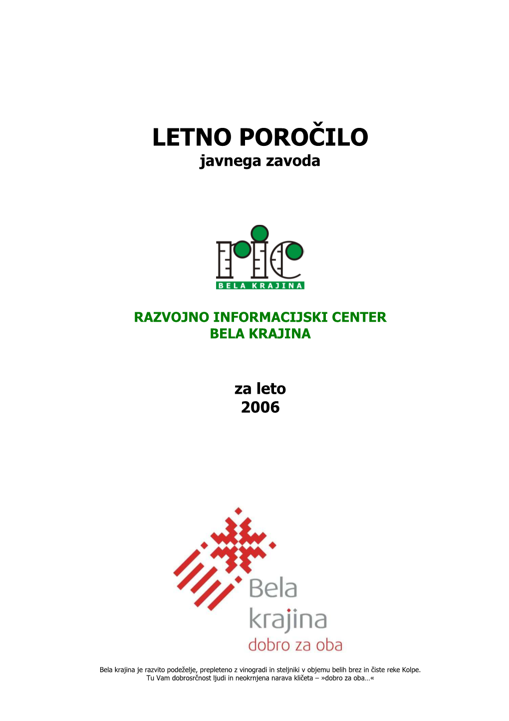 Letno Poročilo 06 120407