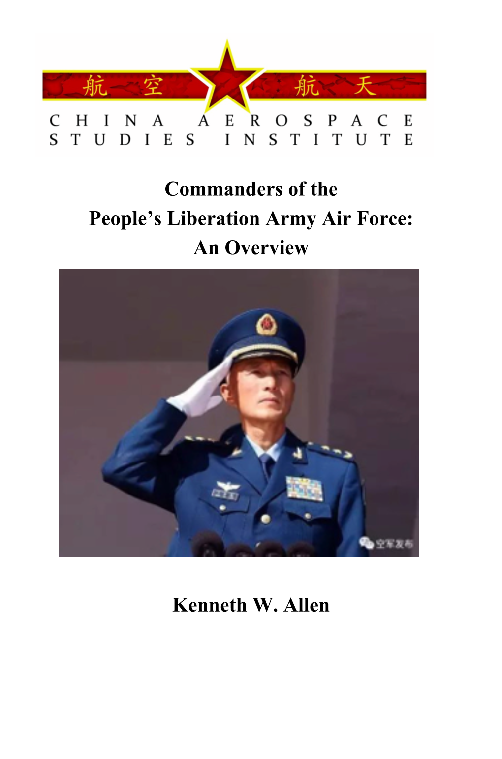 Commanders of the People's Liberation Army Air