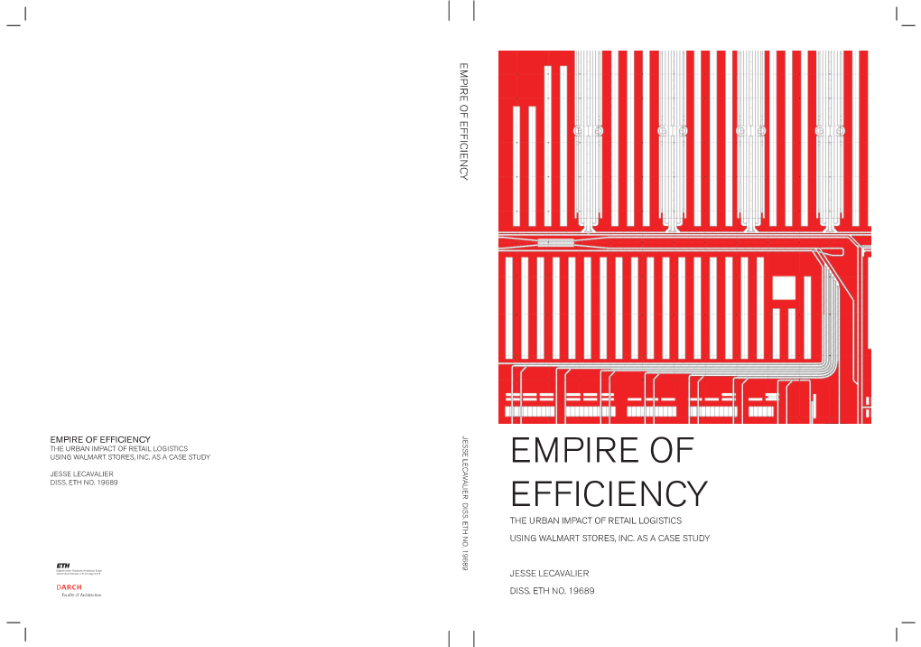 Empire of Efficiency: the Urban Impact of Retail Logistics