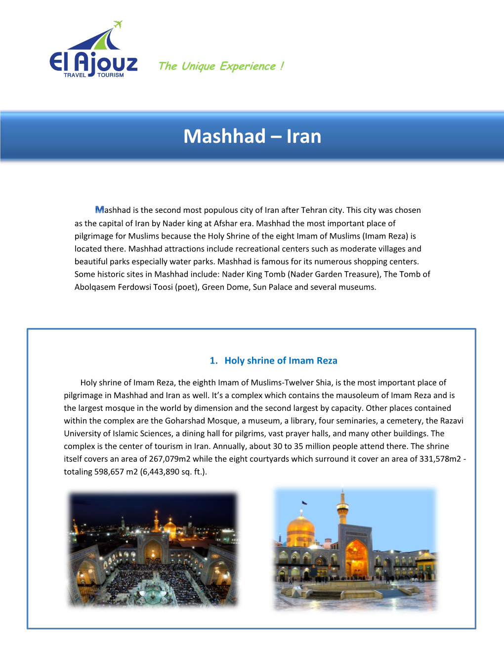 Mashhad – Iran
