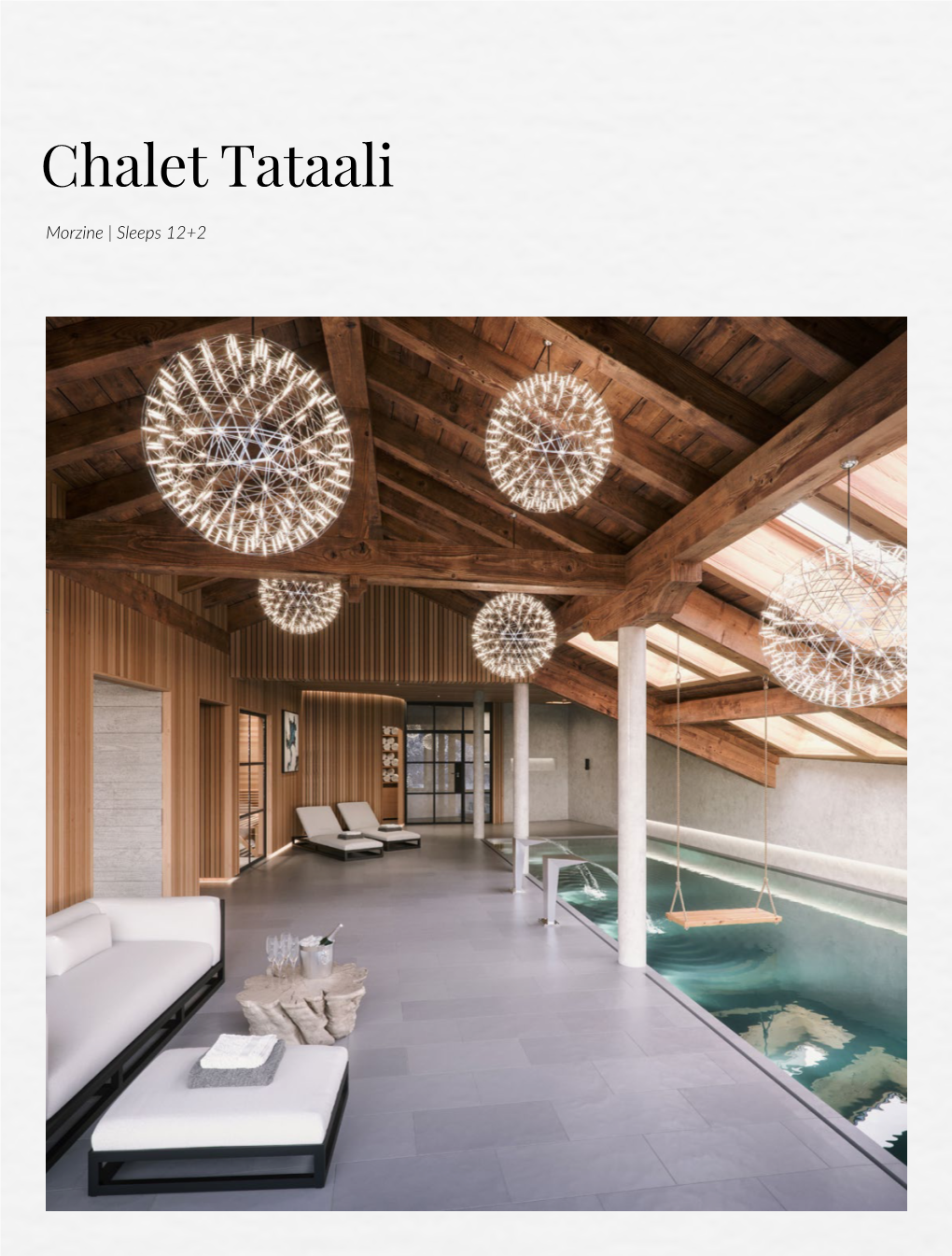 Chalet Tataali