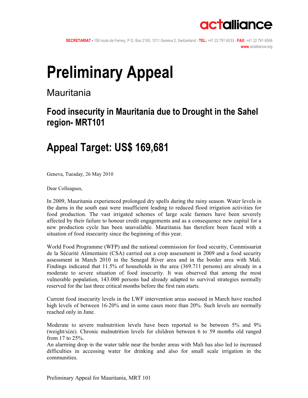 Preliminary Appeal MRT 101 May-Final 2010