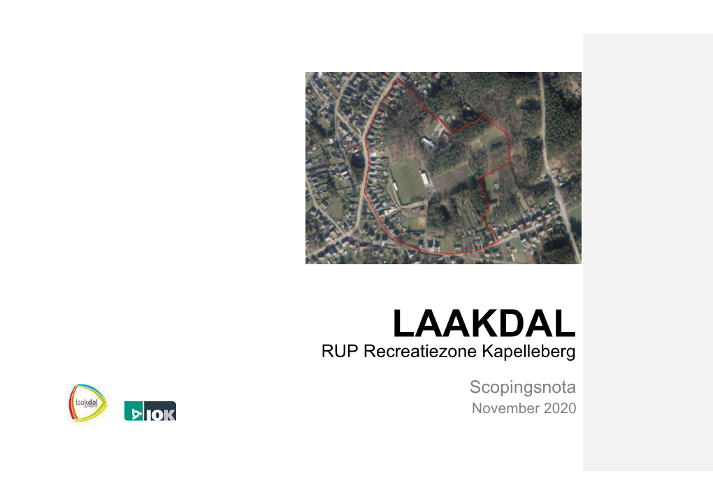 LAAKDAL RUP Recreatiezone Kapelleberg