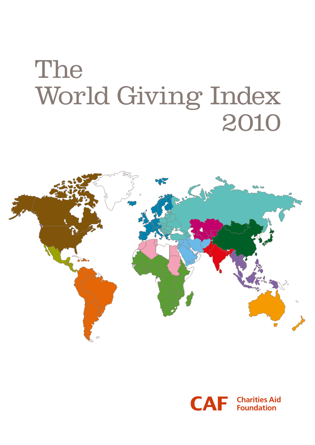 The World Giving Index 2010 Contents