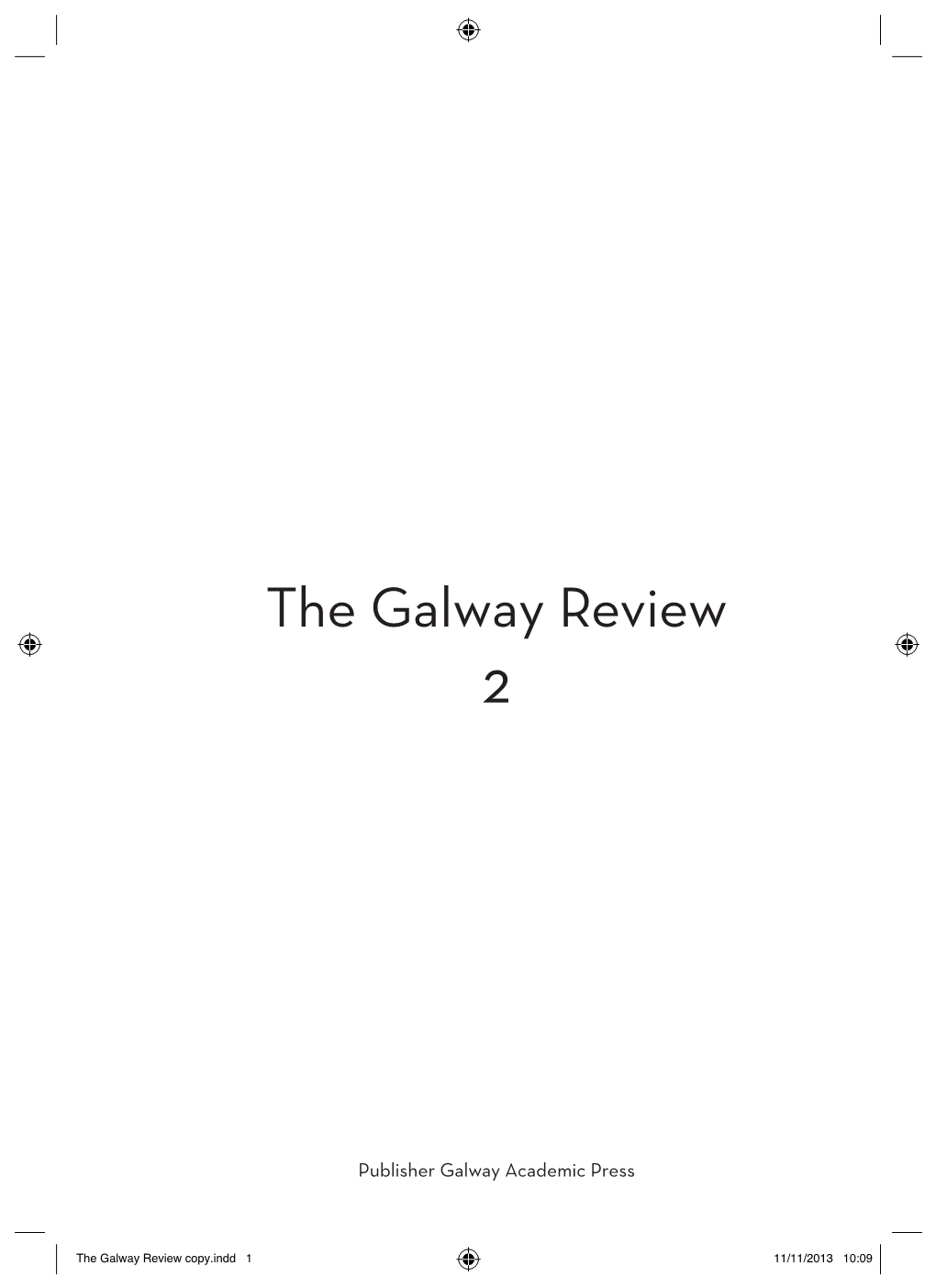 The Galway Review 2