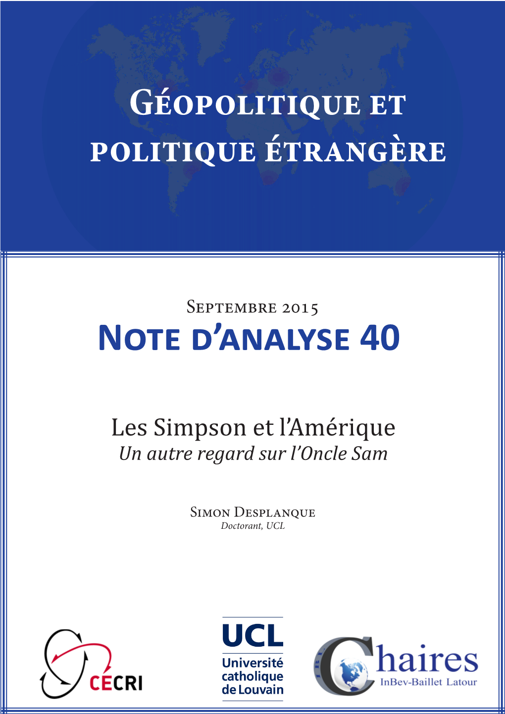 Note D'analyse 40