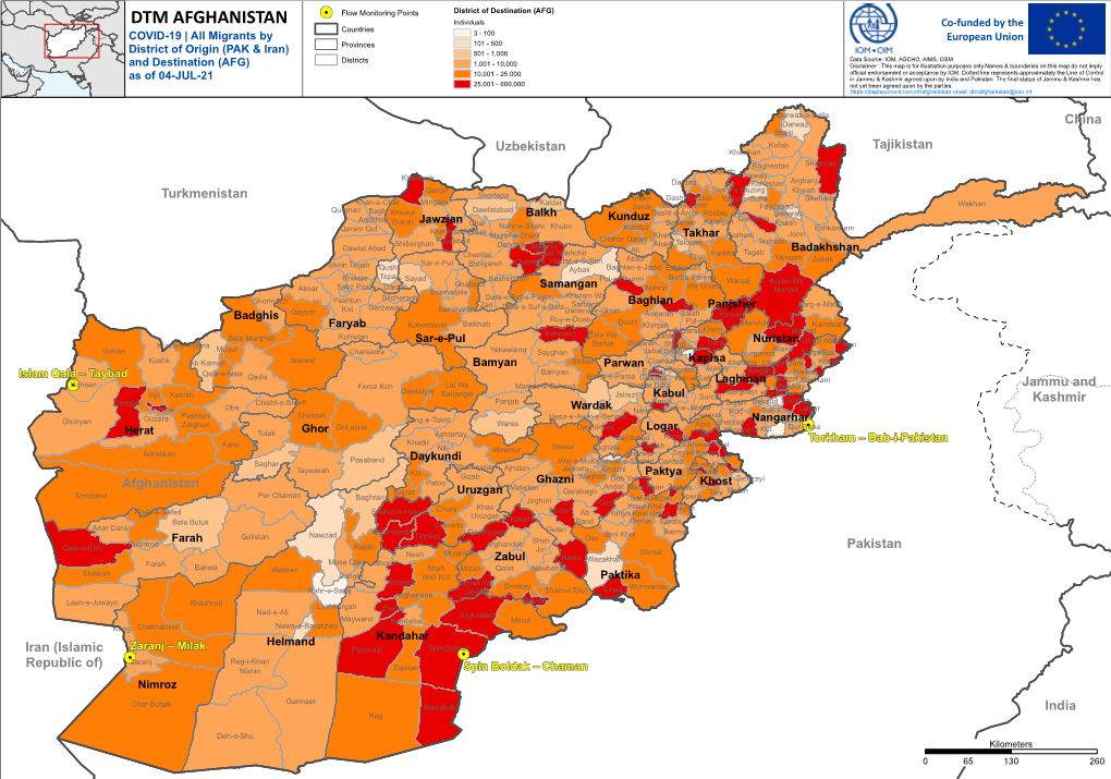 Dtm Afghanistan