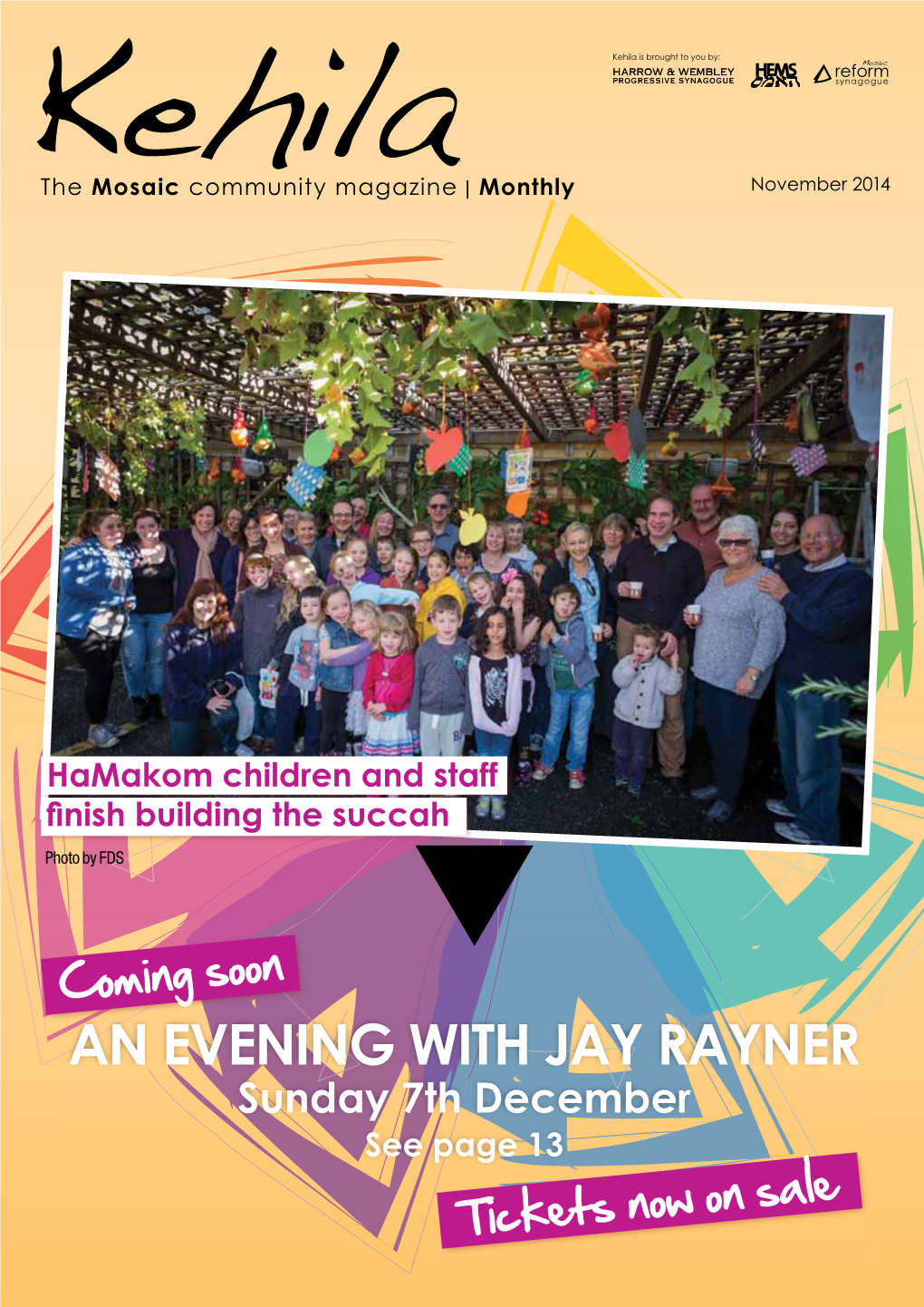 AN EVENING with JAY RAYNER Sunday 7Th December See Page 13