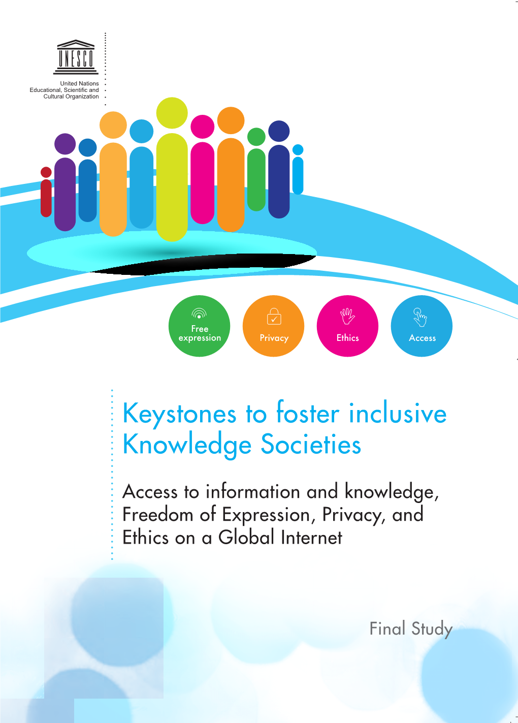 Keystones to Foster Inclusive Knowledge Societies