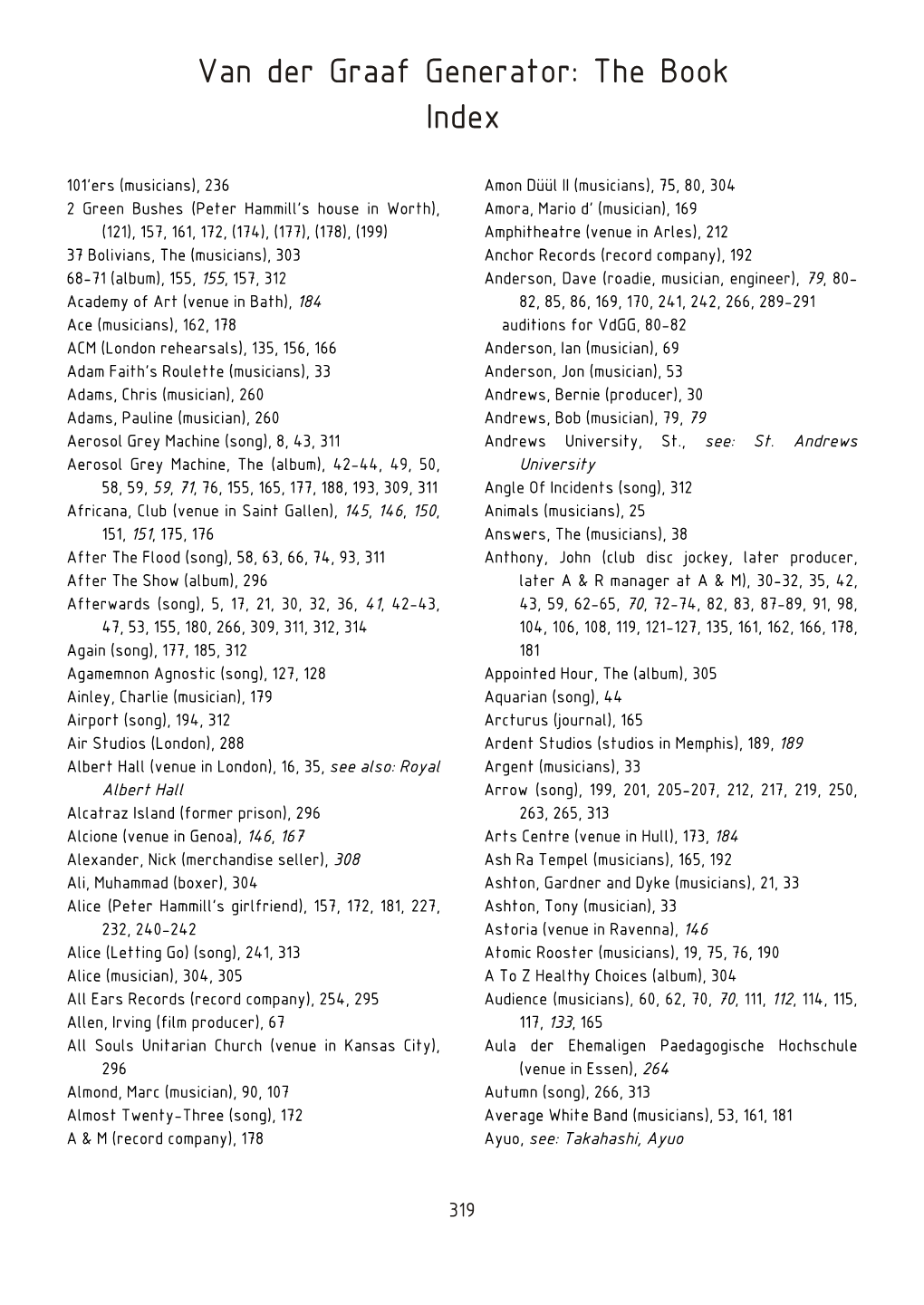 The Book Index