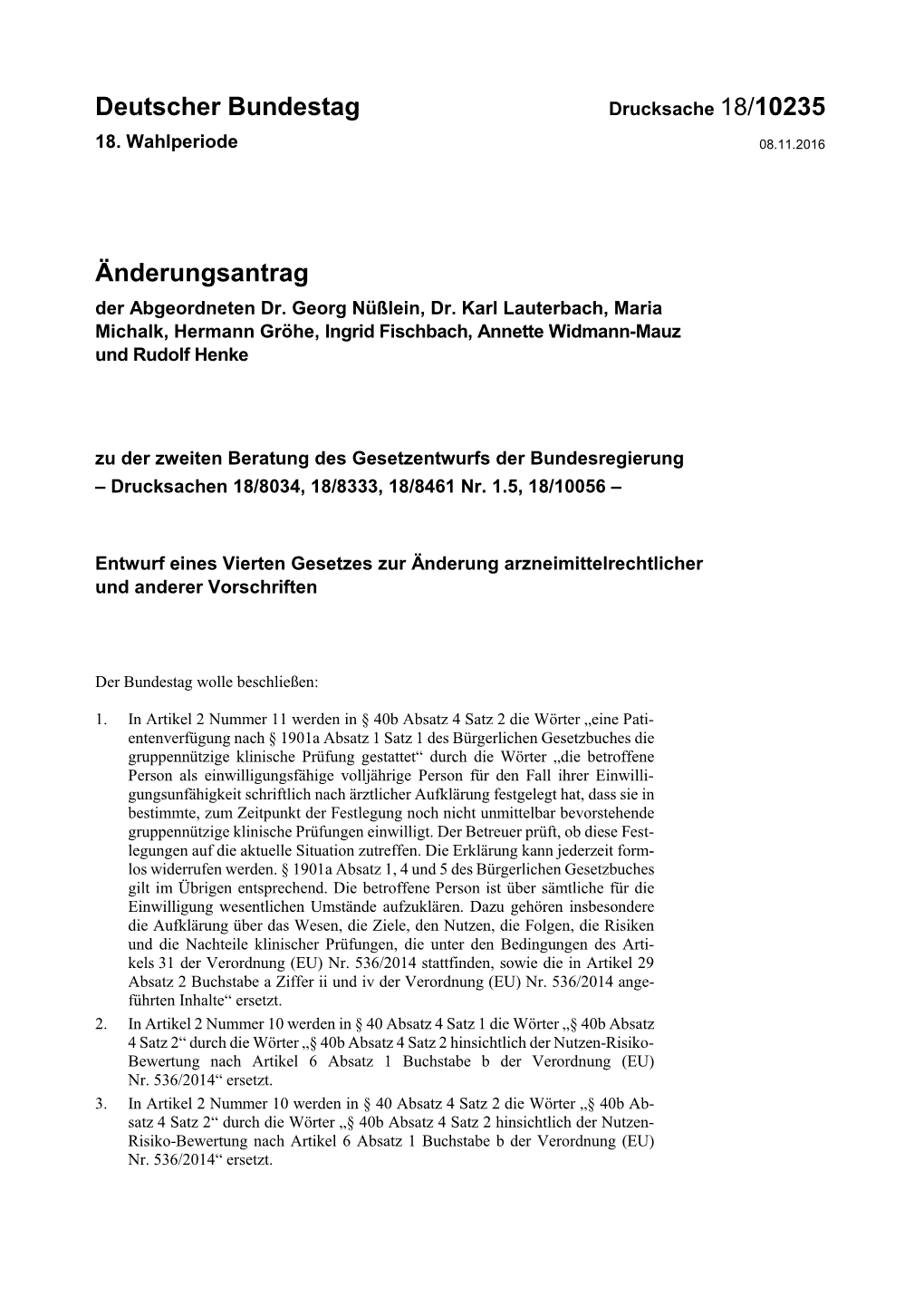 Drucksache 18/10235.Pdf