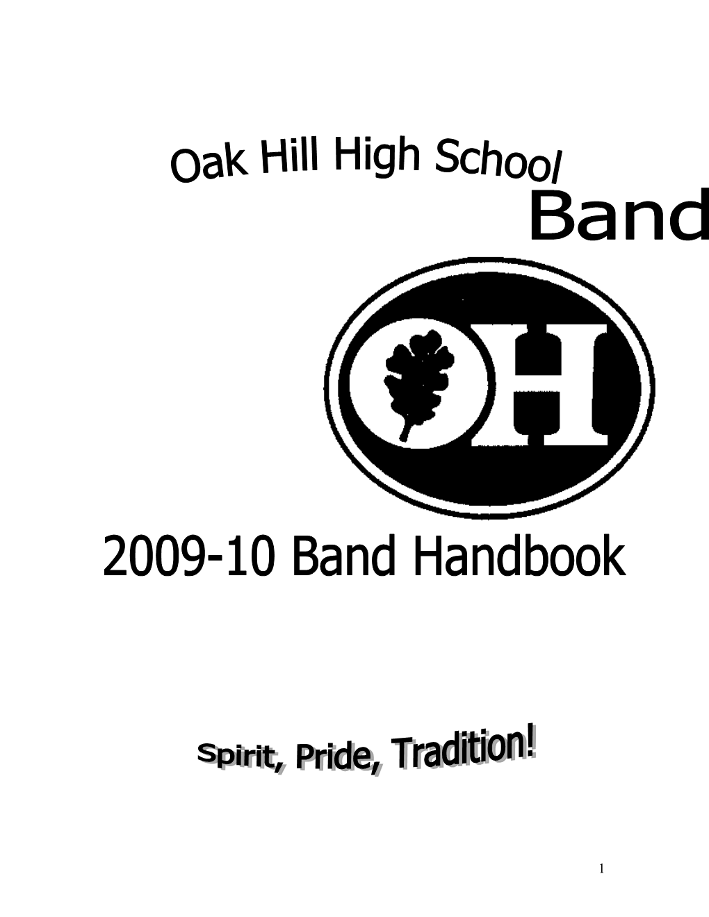 Oak Hill High School Band
