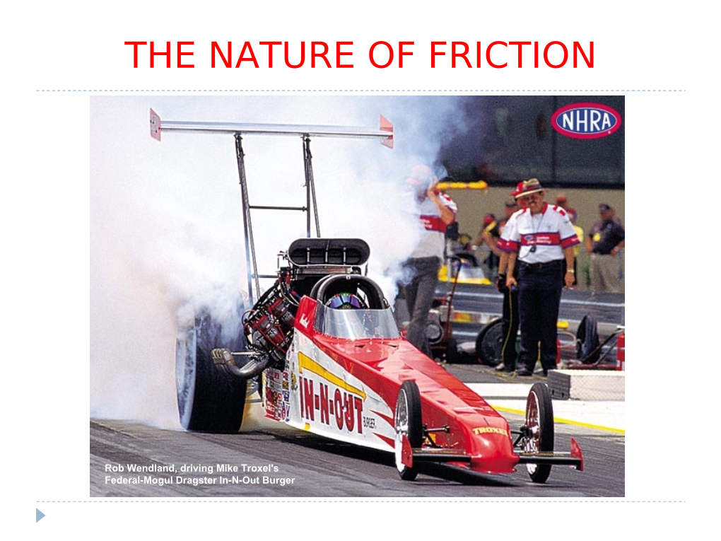 The Nature of Friction