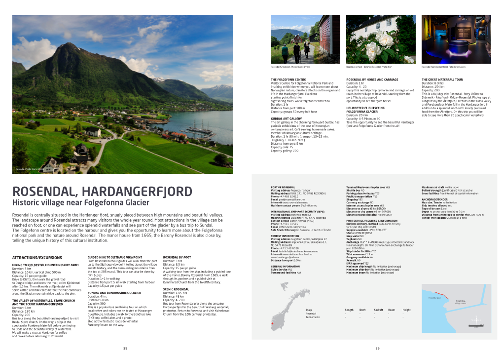Rosendal, Hardangerfjord