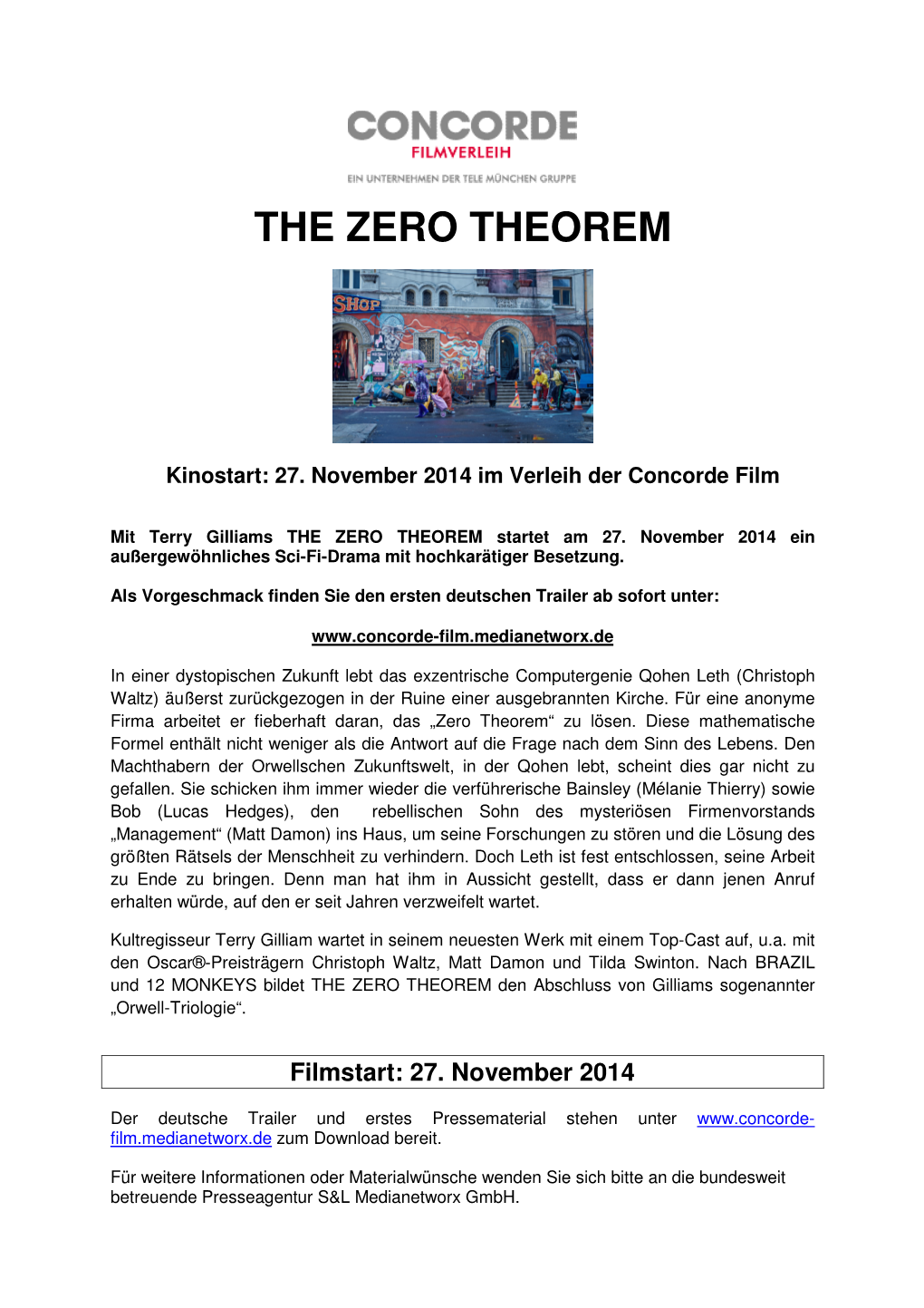 The Zero Theorem