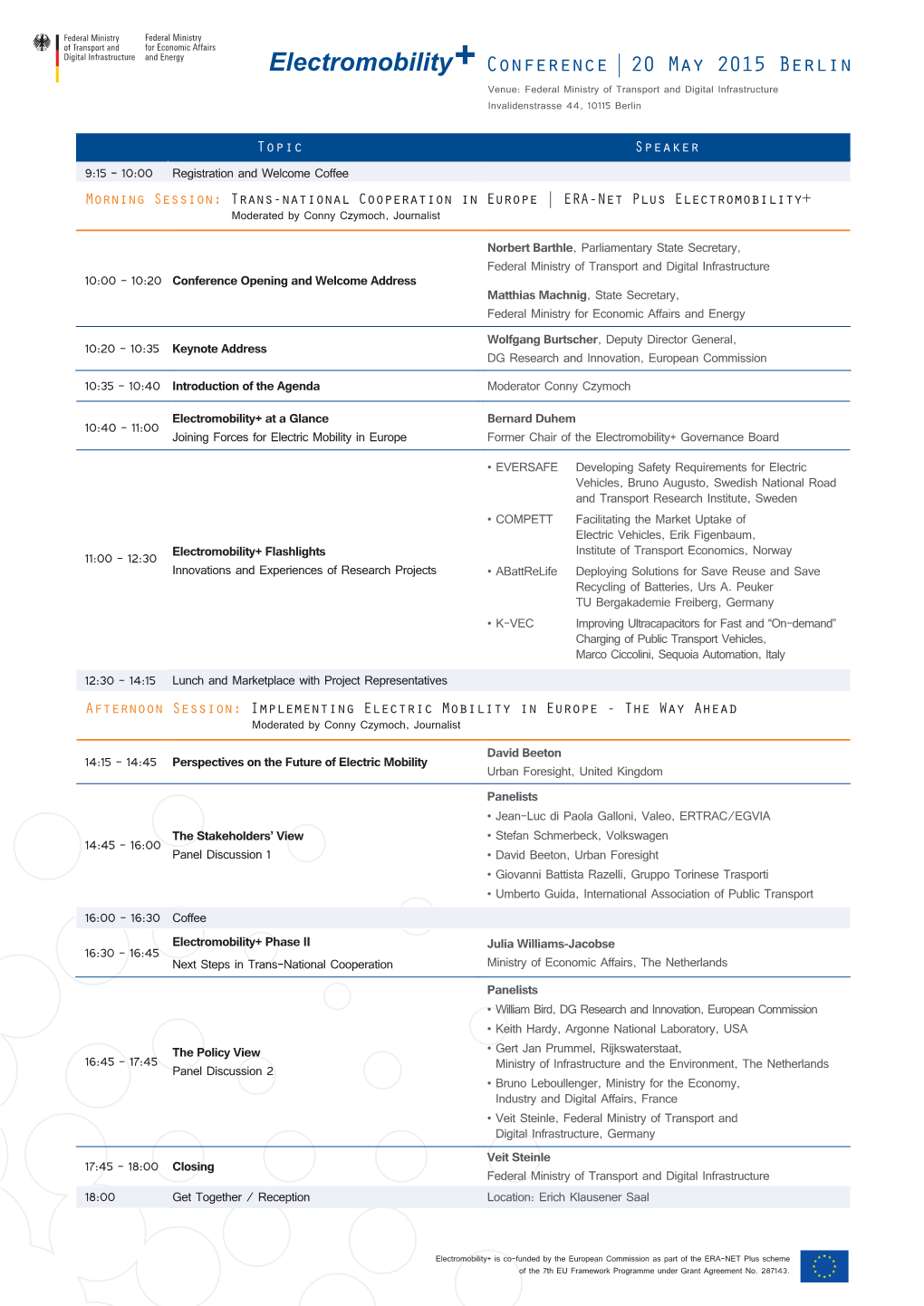 Conference Programme