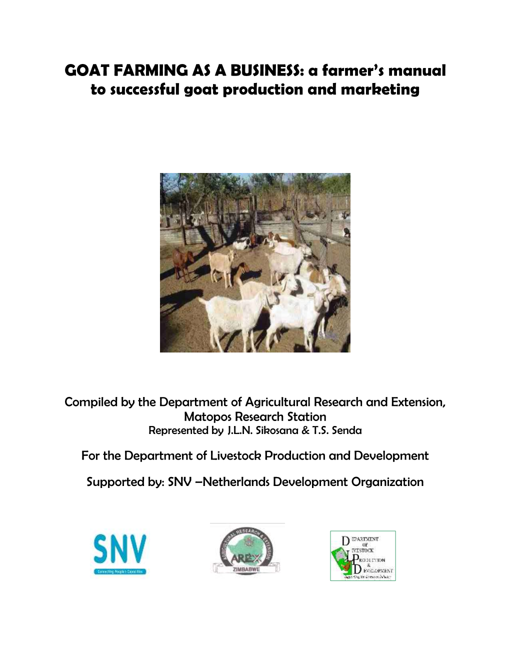 Managing Goat Farming Business