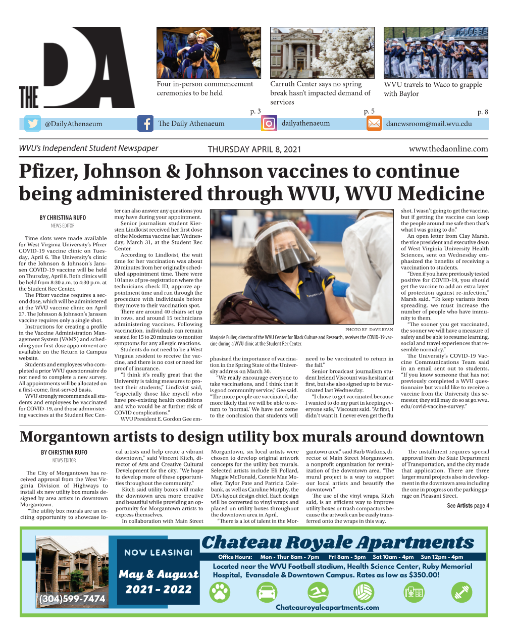 Pfizer, Johnson & Johnson Vaccines to Continue Being Administered