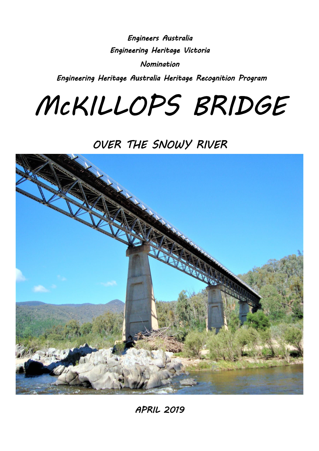 Mckillops BRIDGE