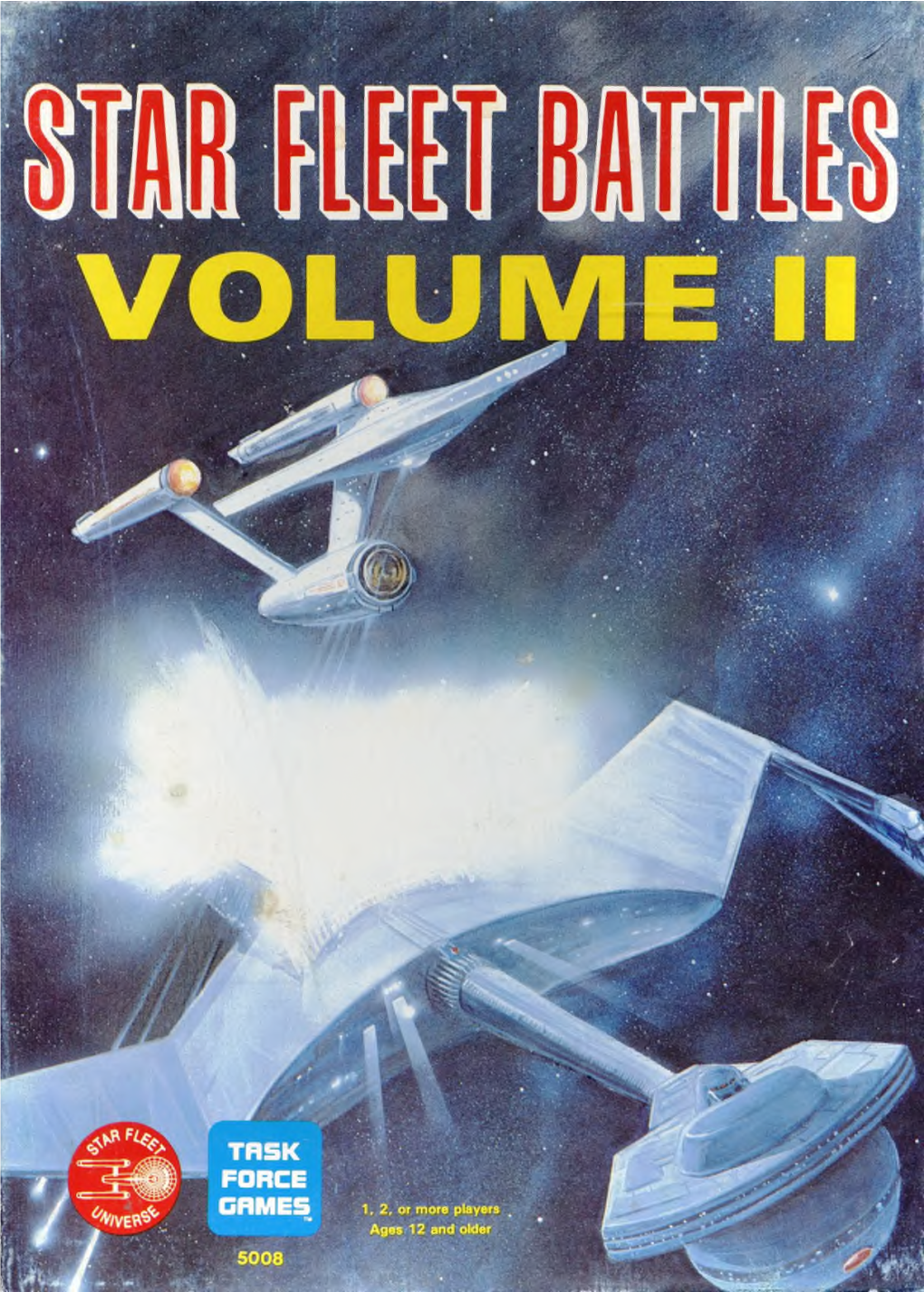 Star Fleet Battles Commander's Rulebook Volume Ii Annex #1 Star Fleet Commander's Edition Index Volume I, Volume Ii