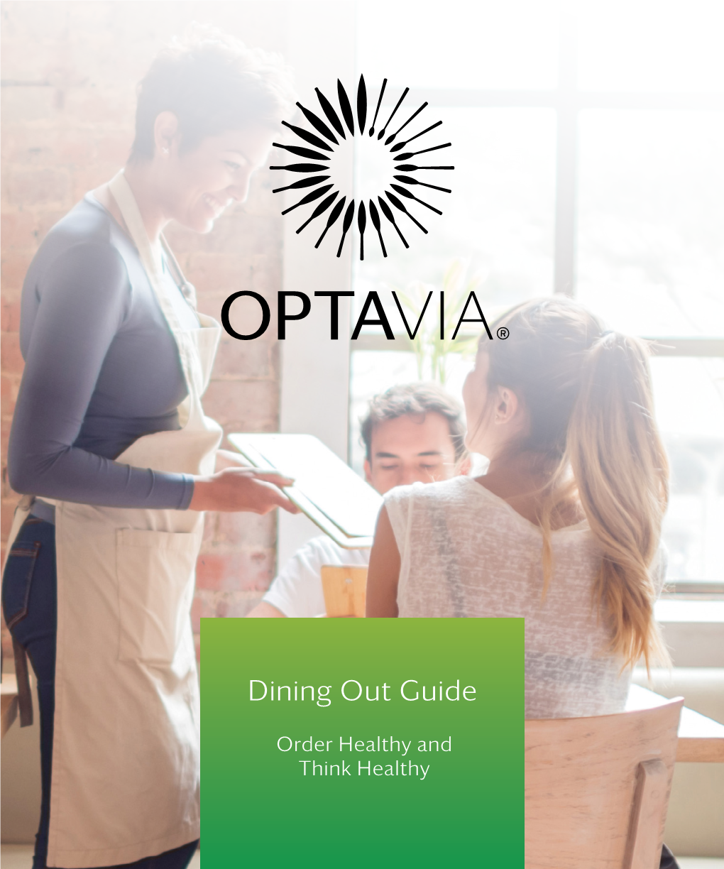 OPTAVIA® Dining out Guide