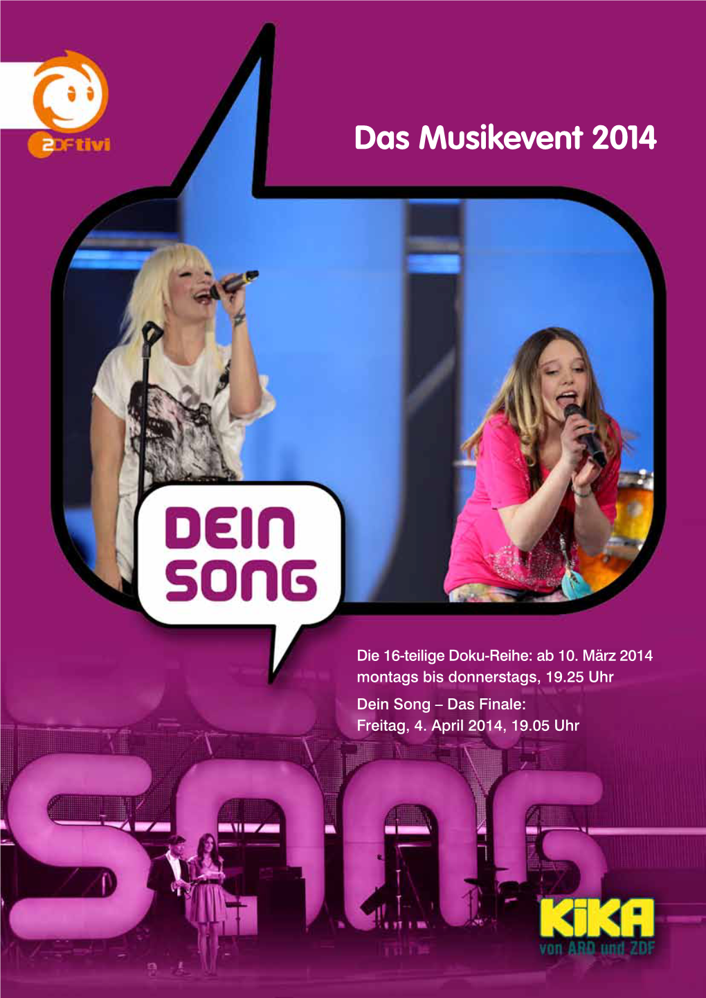 Dein Song – Das Finale: Freitag, 4