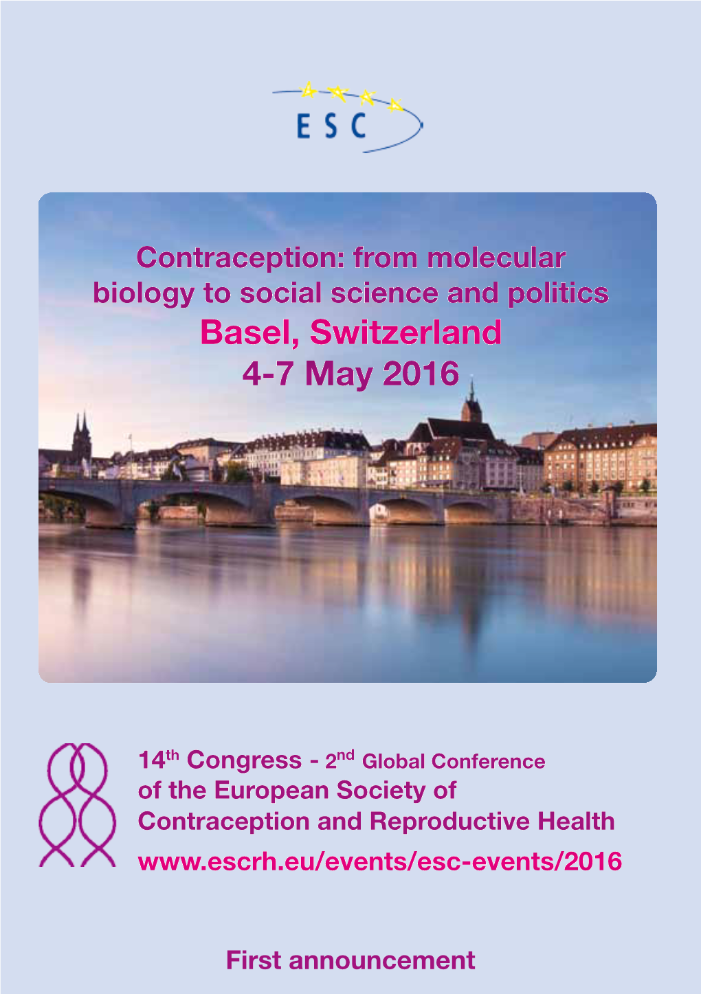 Basel, Switzerland 4-7 May 2016 Basel