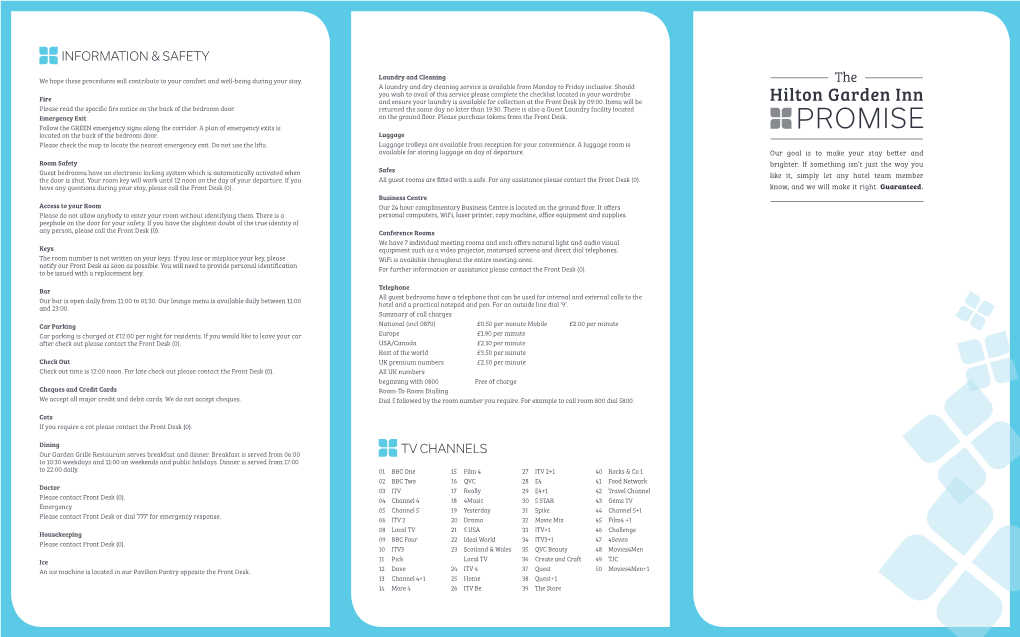 Information & Safety Tv Channels