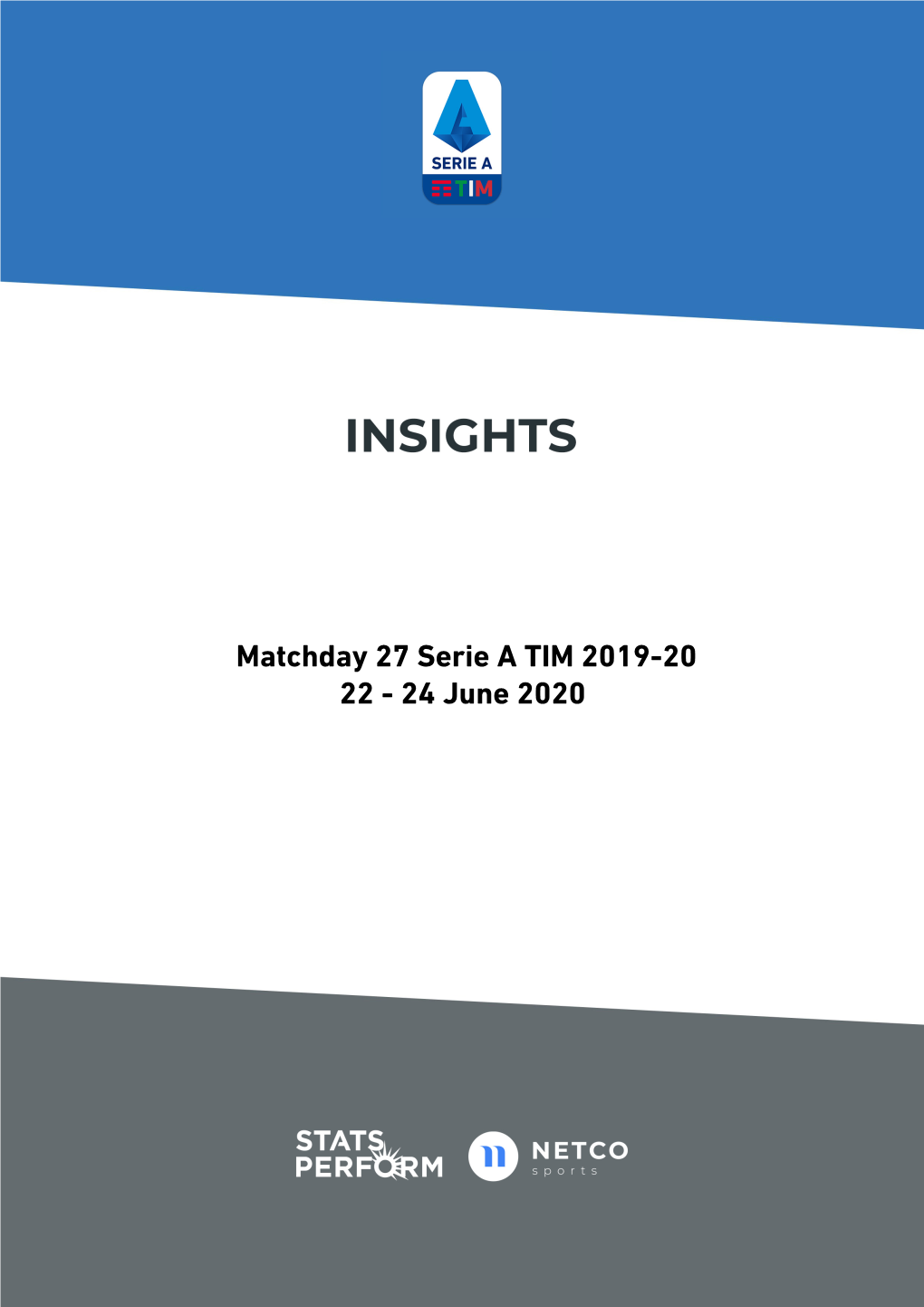 Libro P Partite Insights Giornata