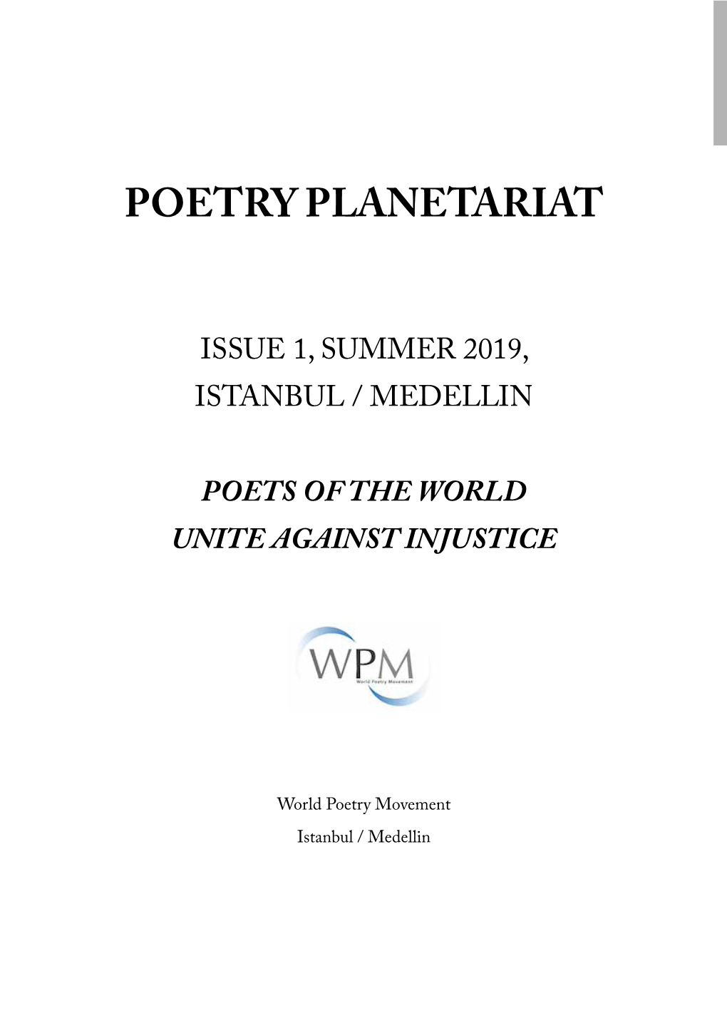 Poetry Planetariat