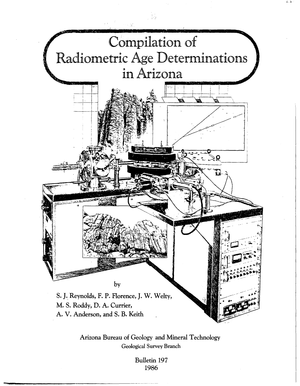 Compilation of Radiometric Age Determinations in Arizona