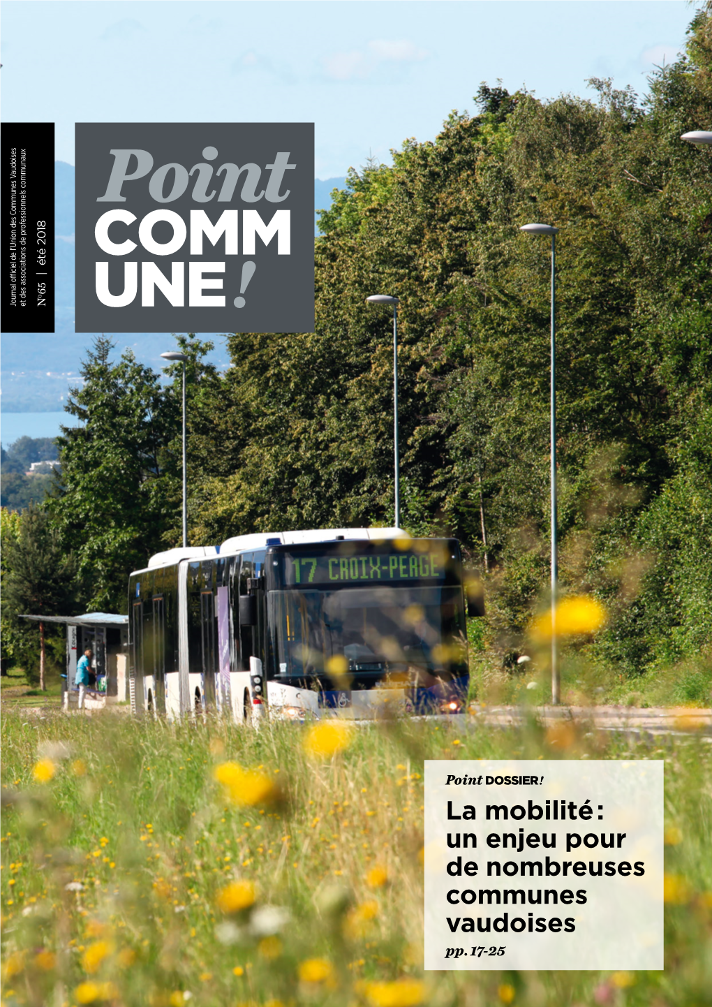 La Mobilité : Un Enjeu Pour De Nombreuses Communes Vaudoises Pp