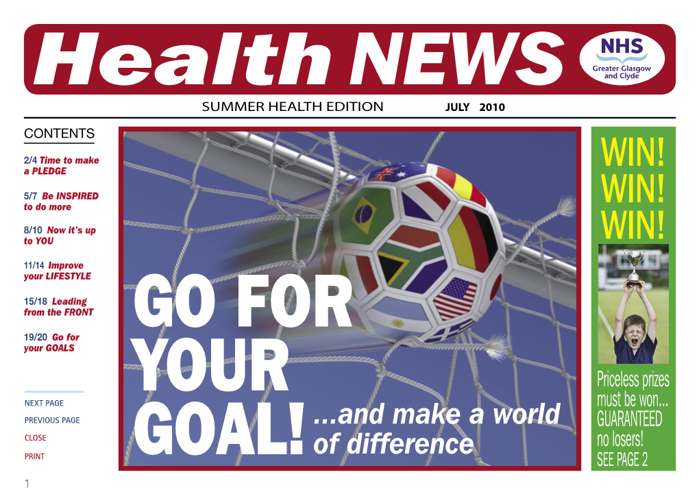 Health News 2010 07 July
