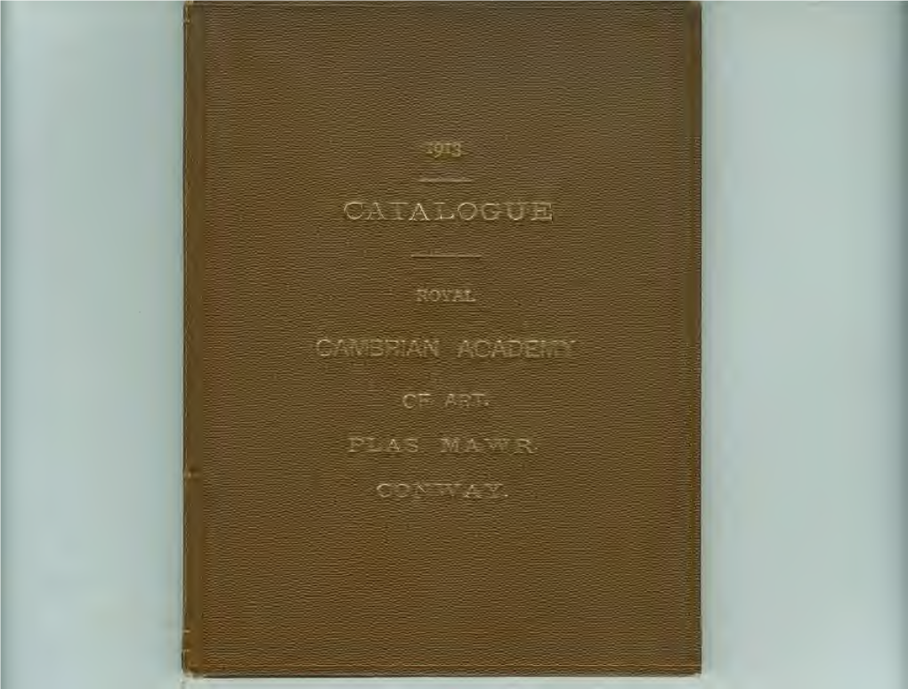 1913 Exhibition Catalogue Pdf, 1.95 MB