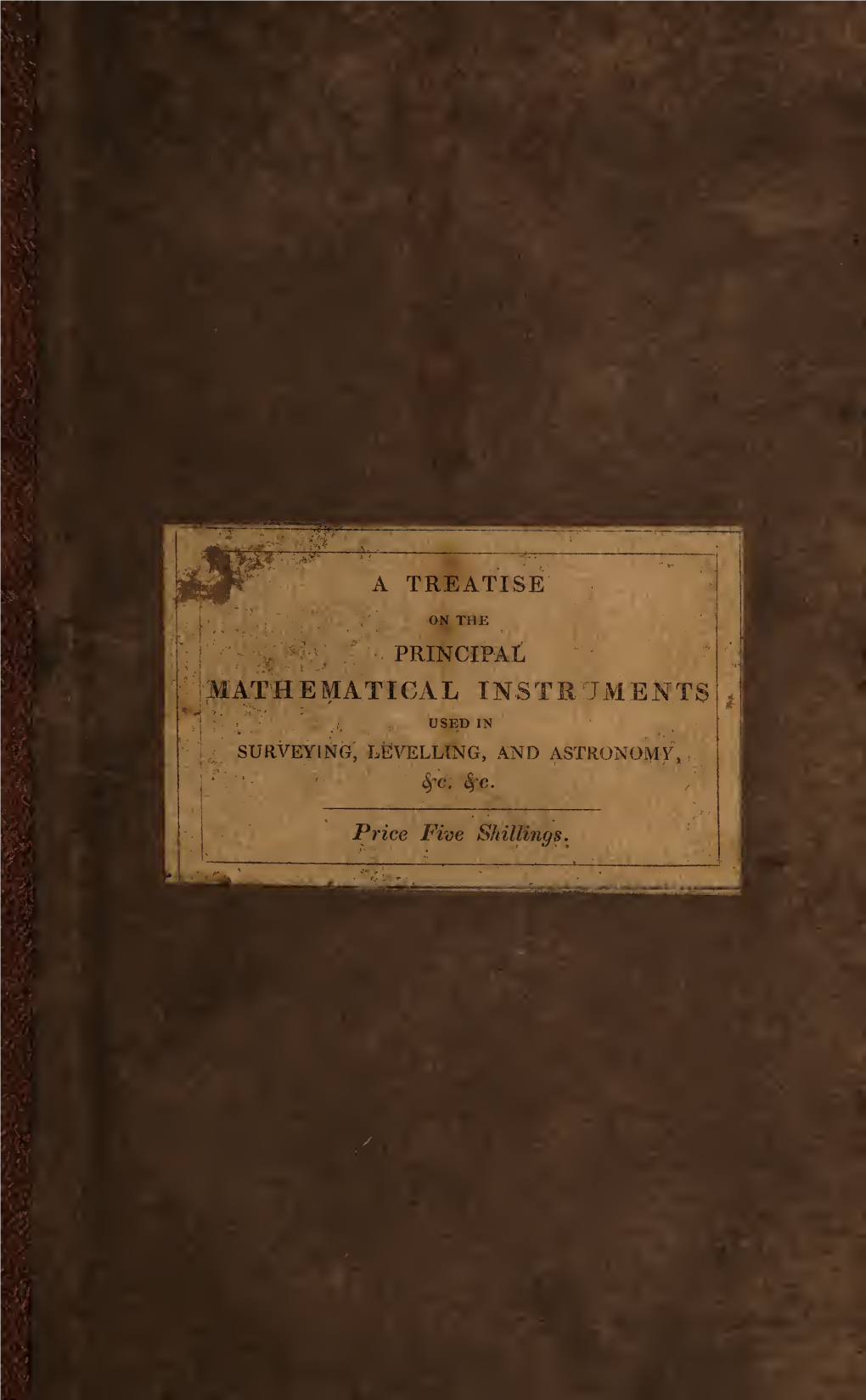 Treatise on the Principal Mathematical Instruments