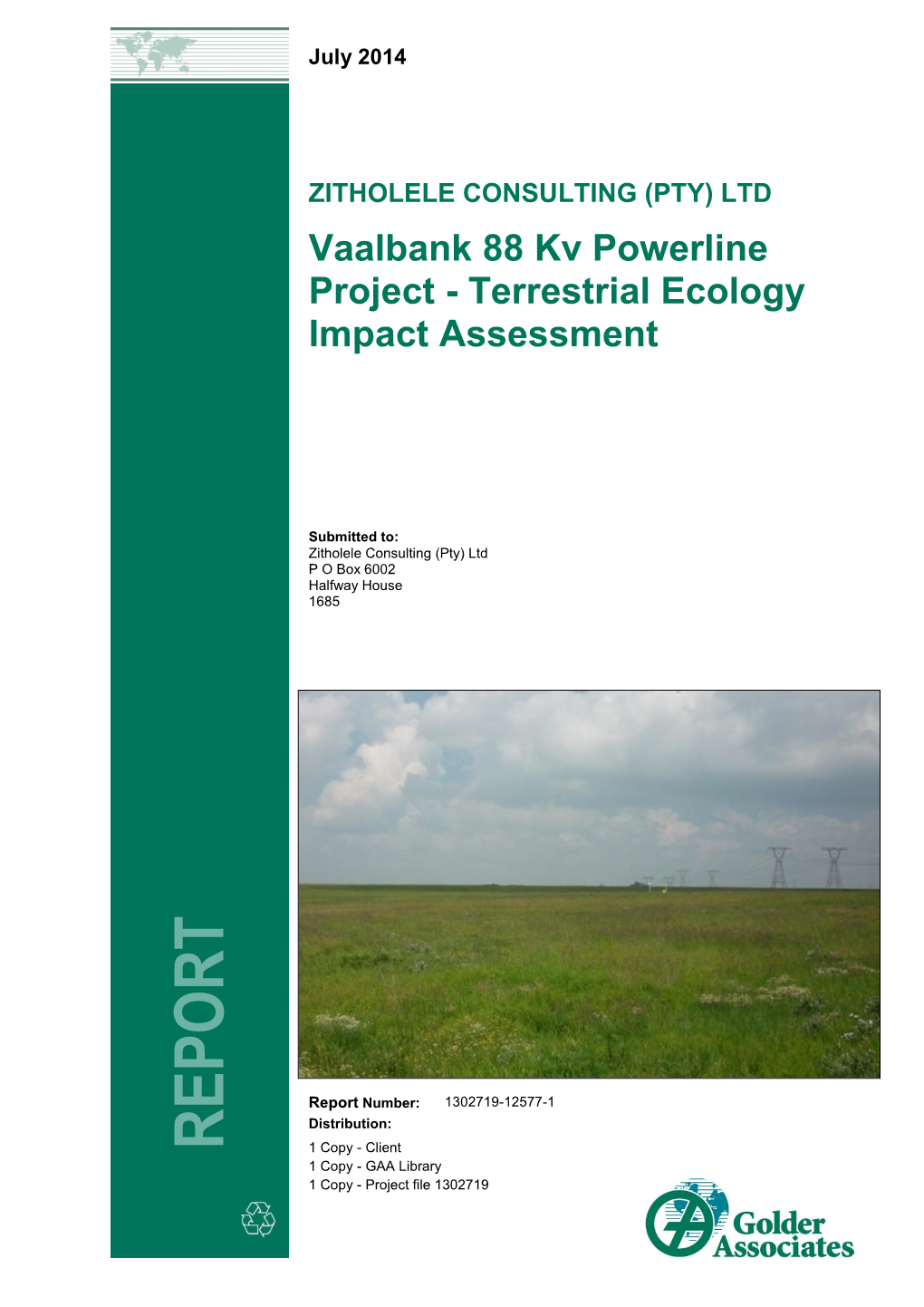 Terrestrial Ecology Impact Assessment