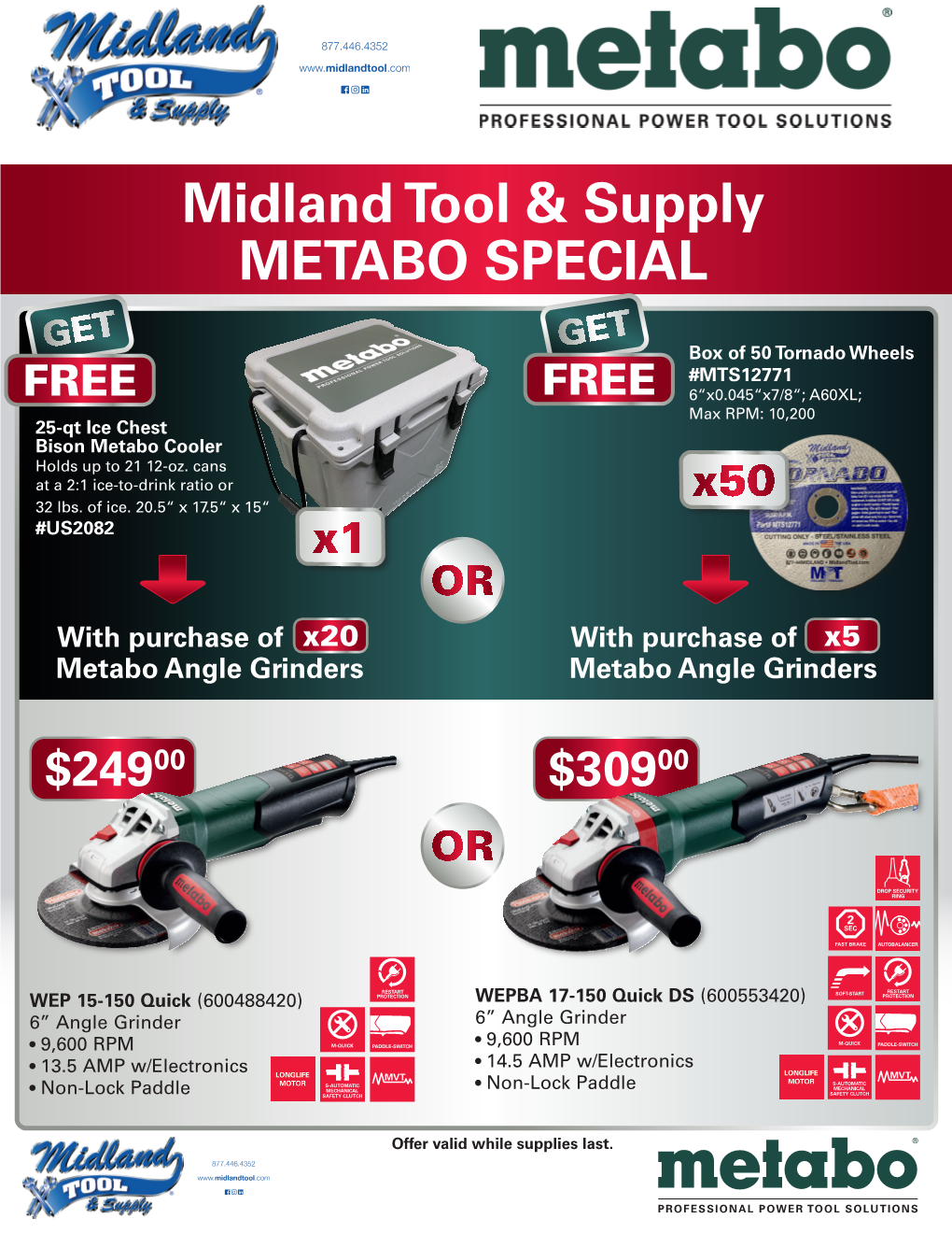 Midland Tool & Supply METABO SPECIAL