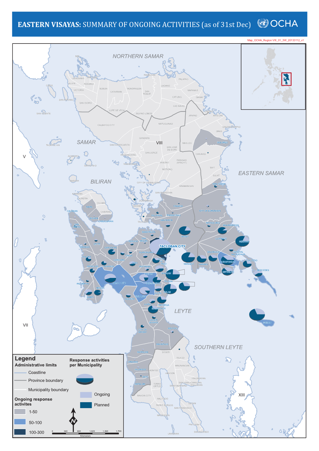 EASTERN VISAYAS: SUMMARY of ONGOING ACTIVITIES (As of 31St Dec)