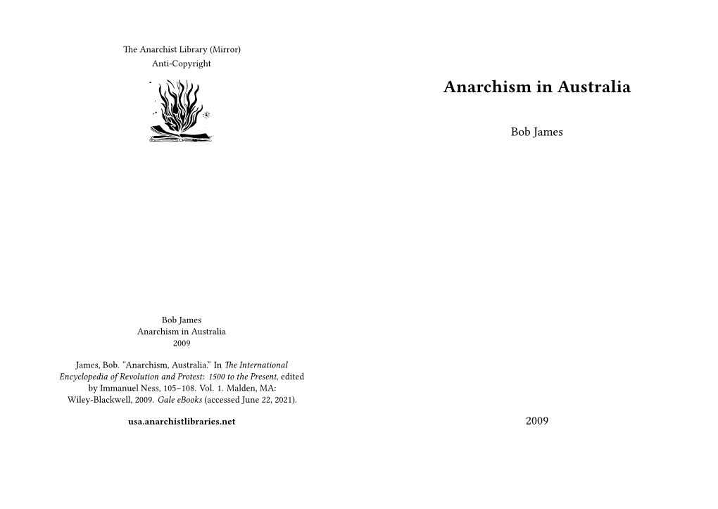 Anarchism in Australia