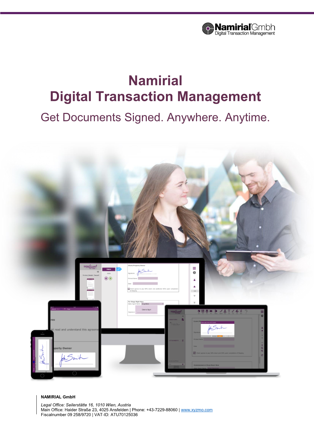 Namirial Digital Transaction Management (DTM)